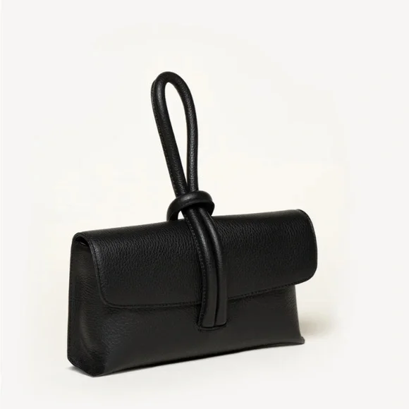 NWT - M.Gemi The Francesca Convertible Crossbody (black) - Picture 2 of 10